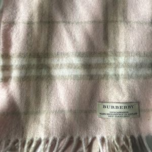 Soft, cozy, and warm Burberry Cashmere Scarf